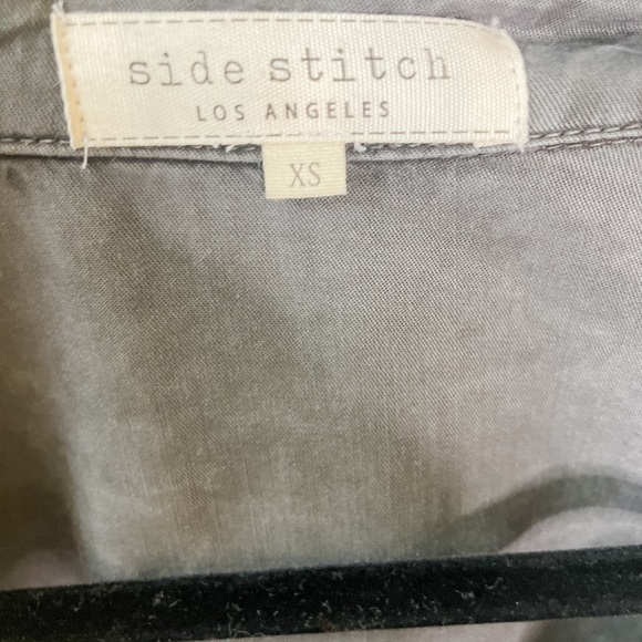 Beachy Grey Blouse Dress - Picture 3 of 3